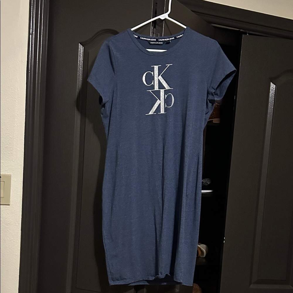 Calvin Klein Navy Logo Dress